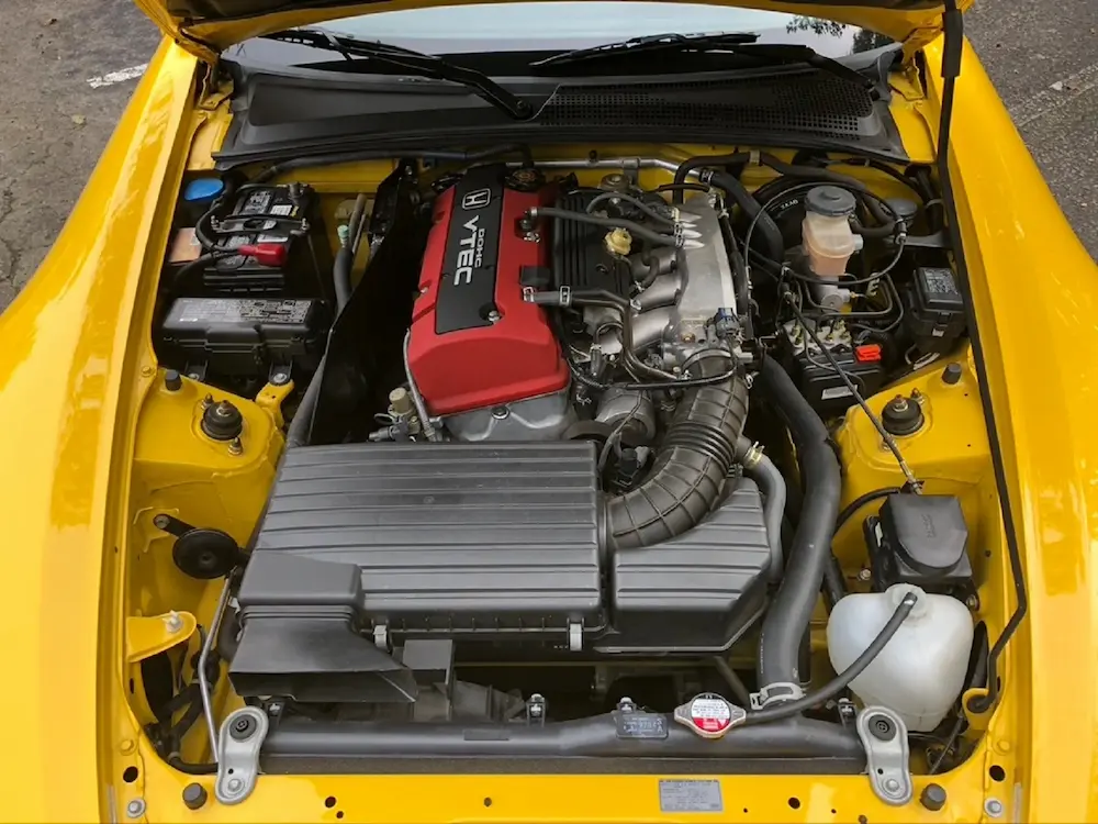 Engine bay. 