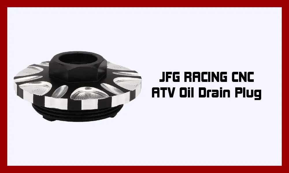 JFG Racing CNC oil drain plug.