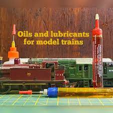 Oils and lubricants for model trains.