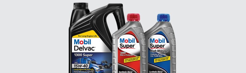 Synthetic blend oil.