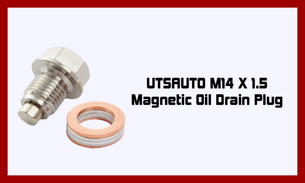 UTSAUTO M14 X 1.5 Magnetic Oil Drain Plug