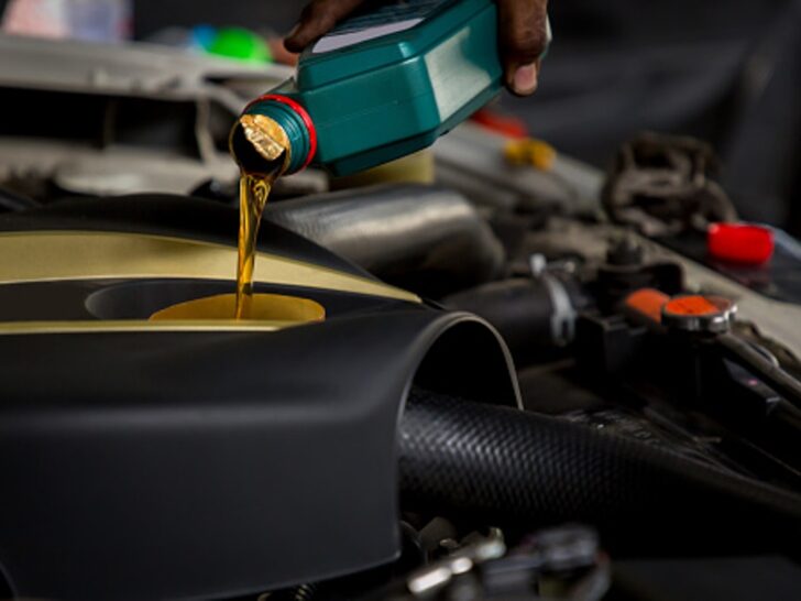 Adding oil vs changing oil. 