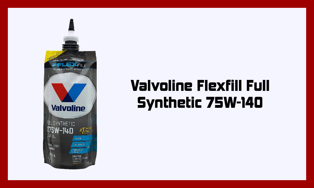 Valvoline Flexfill Full Synthetic 75W-140.